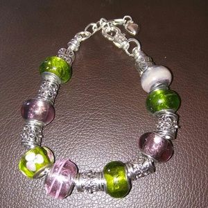 Beautiful hand made bead bracelet